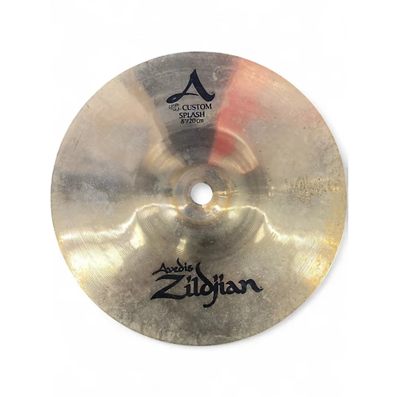 Used Zildjian 8in A Custom Splash Cymbal