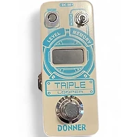 Used Donner TRIPLE LOOPER Pedal