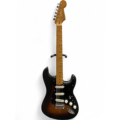 Used Squier 40TH ANNIVERSARY STRATOCASTER VINTAGE EDITION SUNBURST Solid Body Electric Guitar