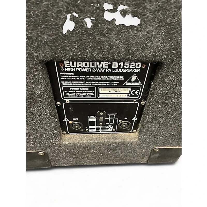 Used Behringer Eurolive B1520 Unpowered Speaker