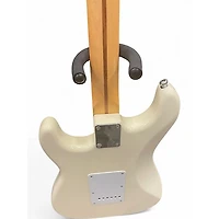 Used Fender Artist Series Jimmie Vaughan Tex-Mex Stratocaster Olympic White Solid Body Electric Guitar