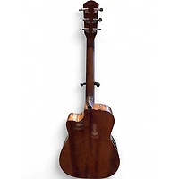 Used Fender CF140SCE Folk Natural Acoustic Electric Guitar