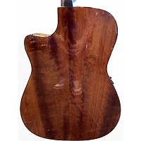 Used Fender CF140SCE Folk Natural Acoustic Electric Guitar