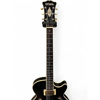 Used D'Angelico EXCEL SS TOUR Black Hollow Body Electric Guitar