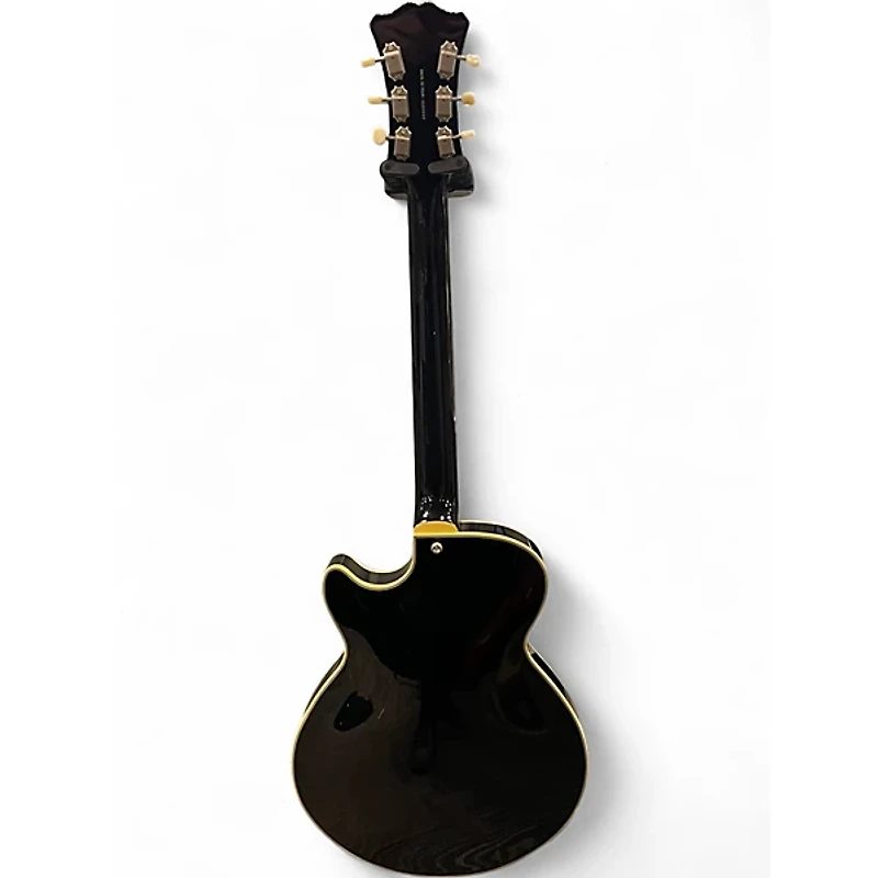 Used D'Angelico EXCEL SS TOUR Black Hollow Body Electric Guitar