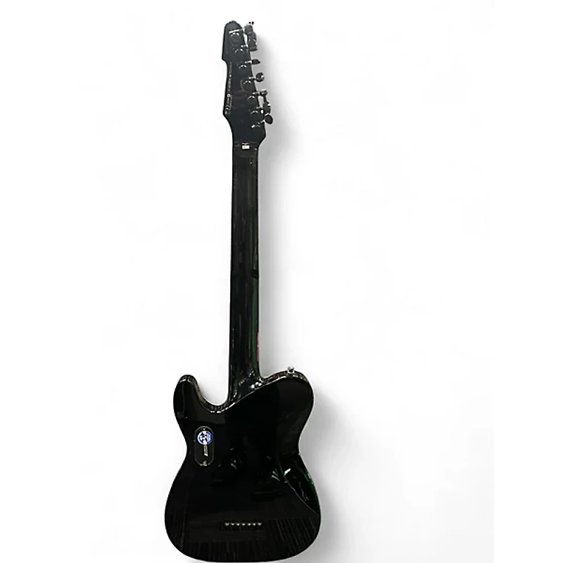 Used ESP LTD SCT607B Stephen Carpenter Signature 7 String Black Solid Body Electric Guitar