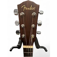 Used Fender CD100 Left Handed Natural Acoustic Guitar