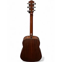 Used Fender CD100 Left Handed Natural Acoustic Guitar