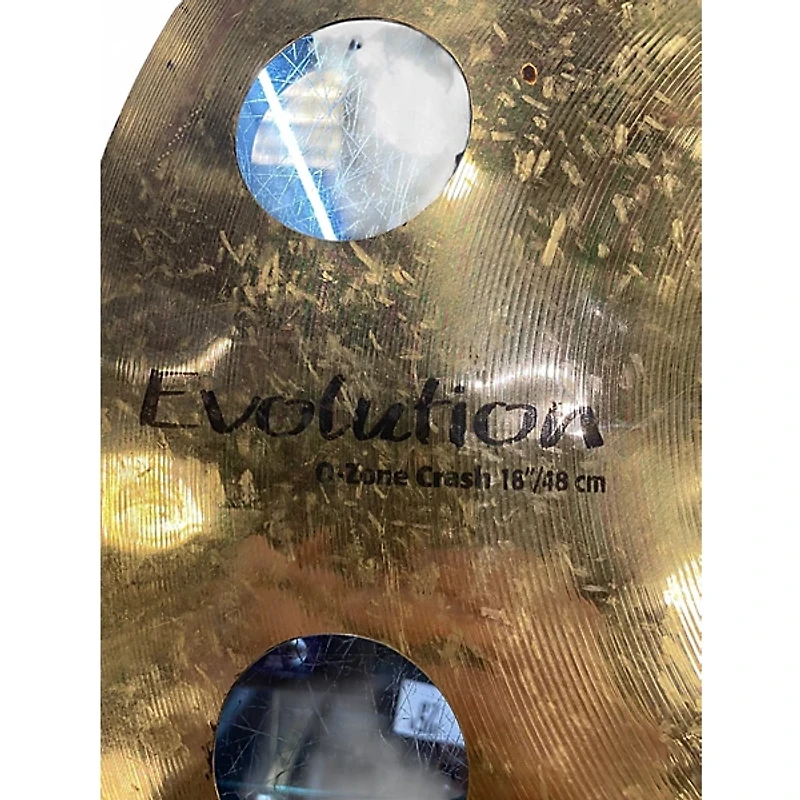Used SABIAN 18in HHX Evolution Ozone Crash Brilliant Cymbal