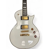 Used ESP LTD EC1000T CTM WHITE Solid Body Electric Guitar