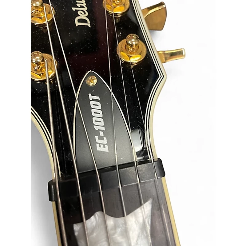 Used ESP LTD EC1000T CTM WHITE Solid Body Electric Guitar