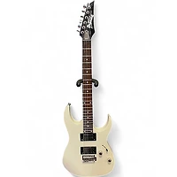 Used Ibanez GRGA120 White Solid Body Electric Guitar