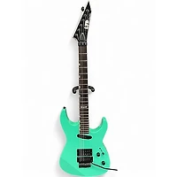 Used ESP LTD MIRAGE DELUXE  PASTEL GREEN Solid Body Electric Guitar