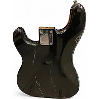 Used Squier II Precision Bass Black Electric Bass Guitar