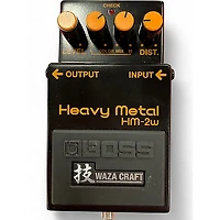Used BOSS HM2W Heavy Metal Effect Pedal
