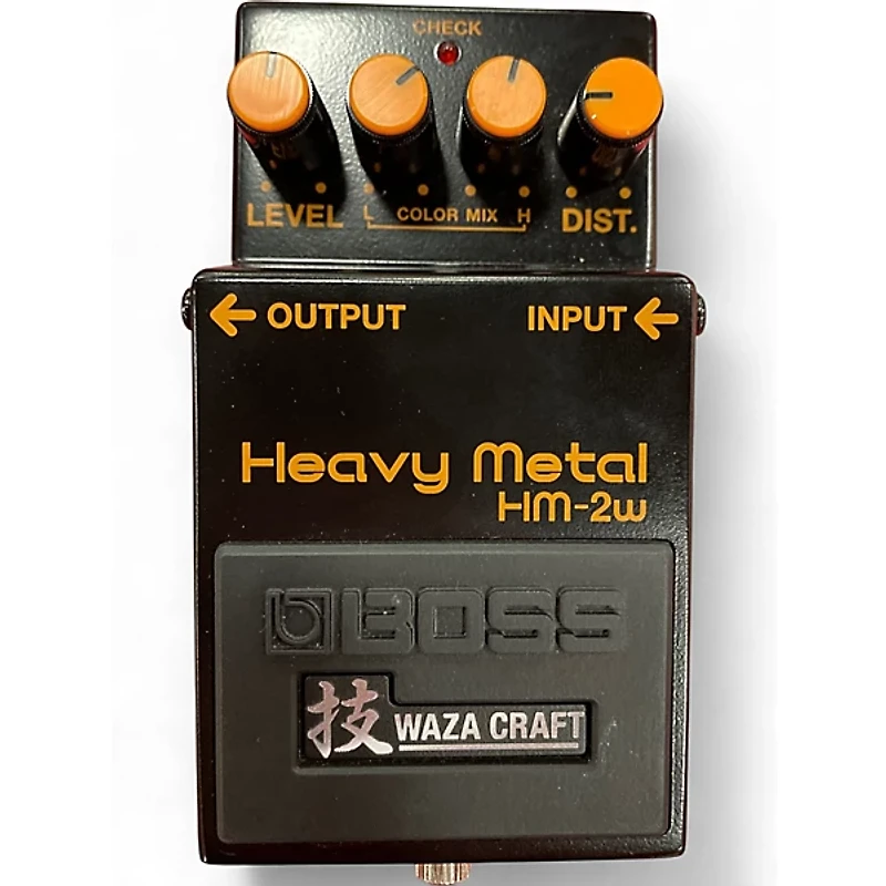 Used BOSS HM2W Heavy Metal Effect Pedal
