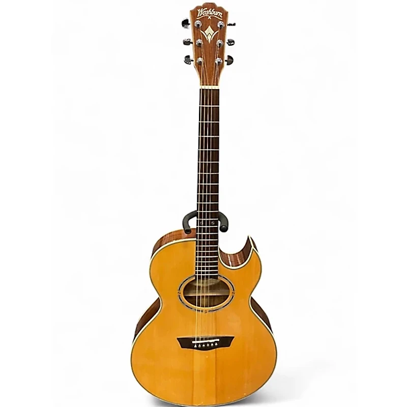Used Washburn Nuno Bettencourt Signature EA20SNB Natural Acoustic Electric Guitar