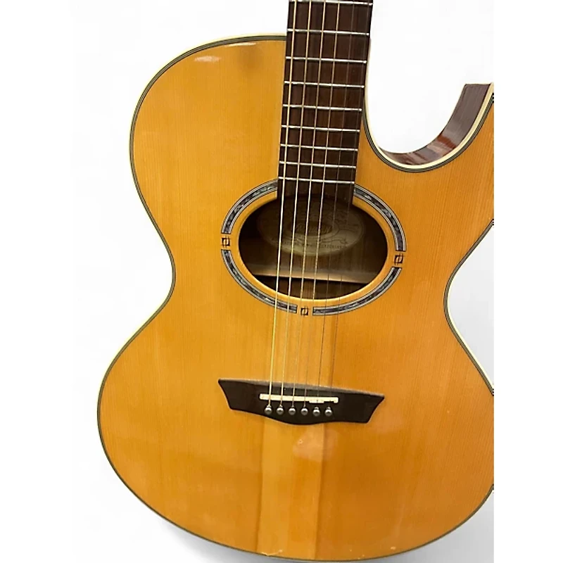 Used Washburn Nuno Bettencourt Signature EA20SNB Natural Acoustic Electric Guitar