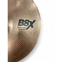 Used SABIAN 14in B8X HI HAT PAIR Cymbal