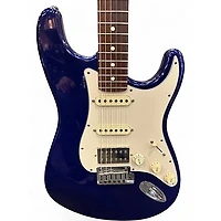 Used Fender American Standard Stratocaster HSS Midnight Blue Solid Body Electric Guitar
