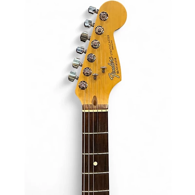 Used Fender American Standard Stratocaster HSS Midnight Blue Solid Body Electric Guitar