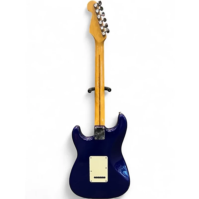 Used Fender American Standard Stratocaster HSS Midnight Blue Solid Body Electric Guitar