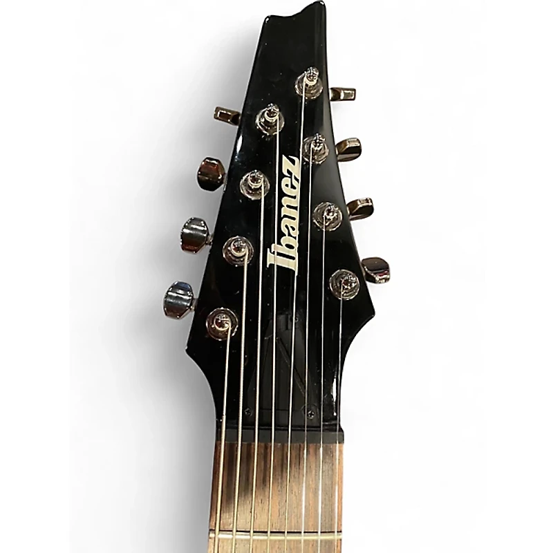 Used Ibanez RGIR28FE Iron Label 8 String Black Solid Body Electric Guitar