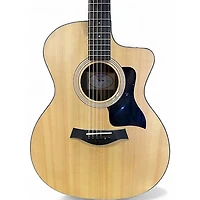 Used Taylor 114CE Natural Acoustic Electric Guitar