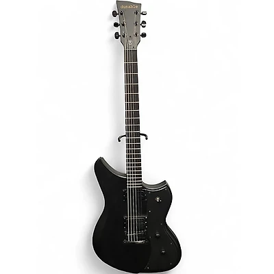 Used Dunable Guitars Yeti Black Solid Body Electric Guitar