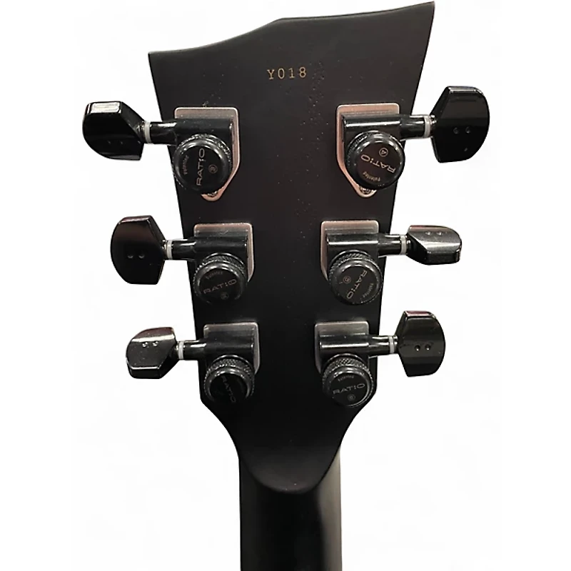 Used Dunable Guitars Yeti Black Solid Body Electric Guitar