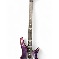 Used Ibanez SR2400 Purple Electric Bass Guitar