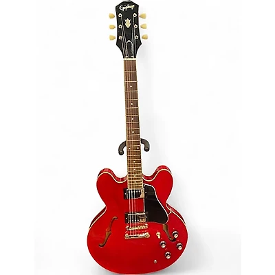 Used Epiphone ES-335 Cherry Hollow Body Electric Guitar