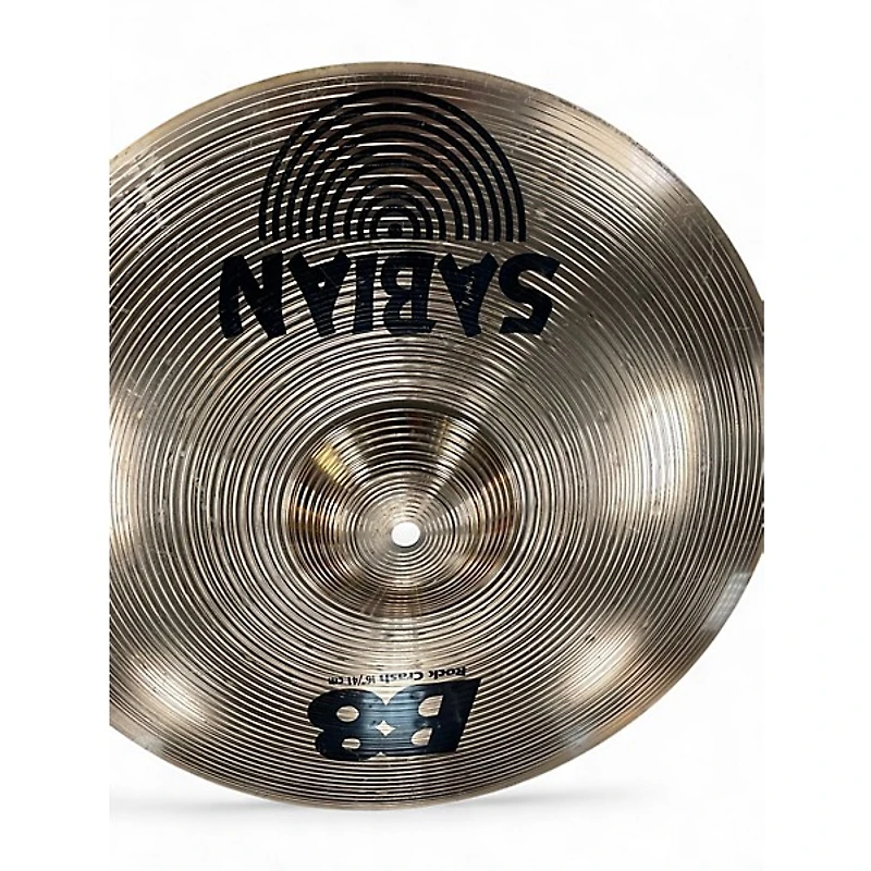 Used SABIAN 16in B8 Rock Crash Cymbal