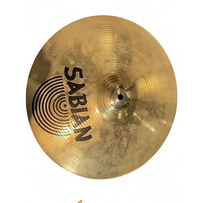 Used SABIAN 14in AA REGULAR HI HAT PAIR Cymbal