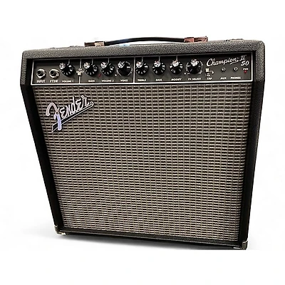 Used Fender CHAMPION II 50 Guitar Combo Amp