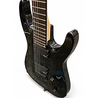 Used Jackson SLATXF7 Soloist 7 String Black Solid Body Electric Guitar