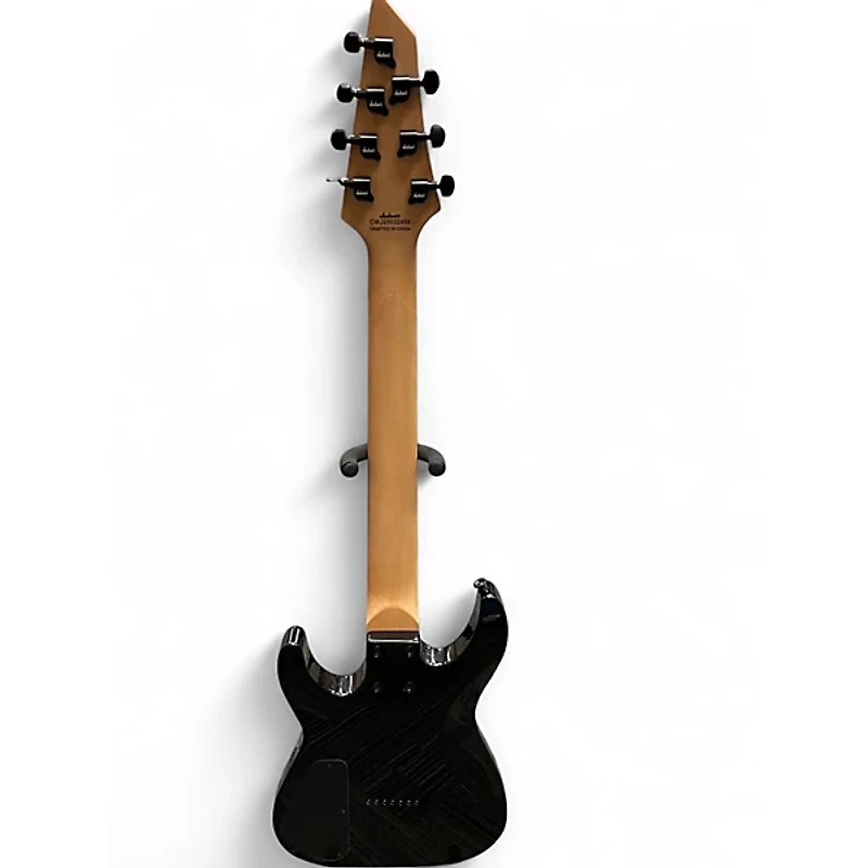 Used Jackson SLATXF7 Soloist 7 String Black Solid Body Electric Guitar