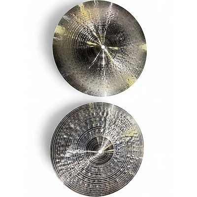 Used Paiste 14in DARK CRISP 14 INCH HI HAT PAIR Cymbal