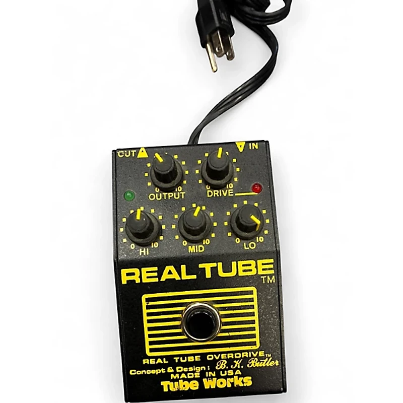 Used Tubeworks Real Tube Overdrive Effect Pedal