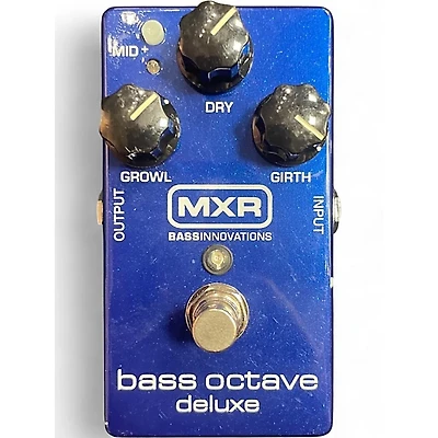 Used MXR M288 Bass Octave Deluxe Bass Effect Pedal