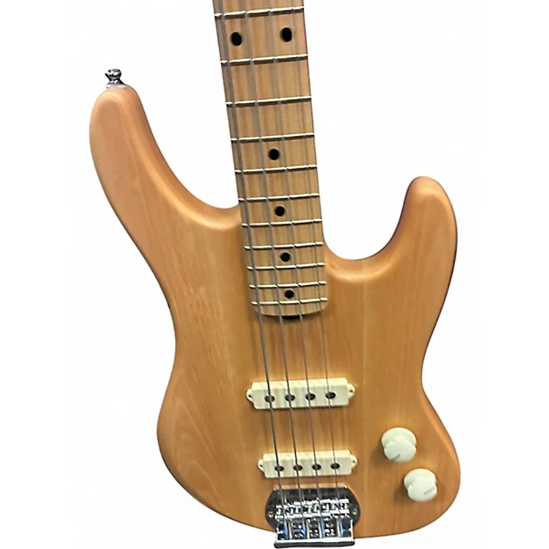 Used Sterling by Music Man JOE DART II Natural Electric Bass Guitar