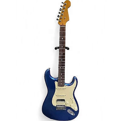 Used Fender American Ultra Stratocaster HSS Cobra Blue Solid Body Electric Guitar