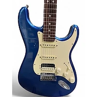 Used Fender American Ultra Stratocaster HSS Cobra Blue Solid Body Electric Guitar