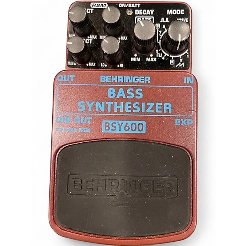 Used Behringer BSY600 Bass Synthesizer Bass Effect Pedal