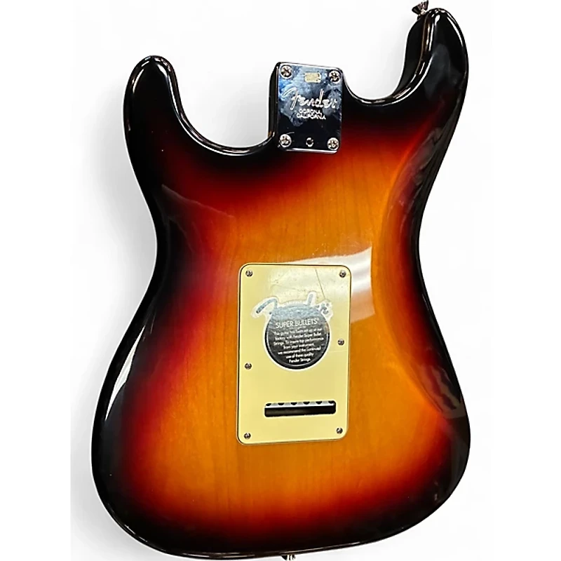 Used Fender AMERICAN STRATOCASTER 3 Tone Sunburst Solid Body Electric Guitar