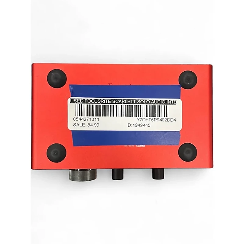 Used Focusrite Scarlett Solo Audio Interface