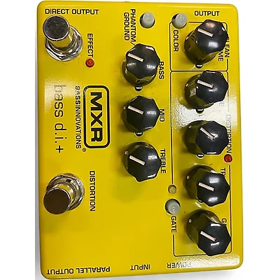 Used MXR BASS D.I+ Bass Effect Pedal