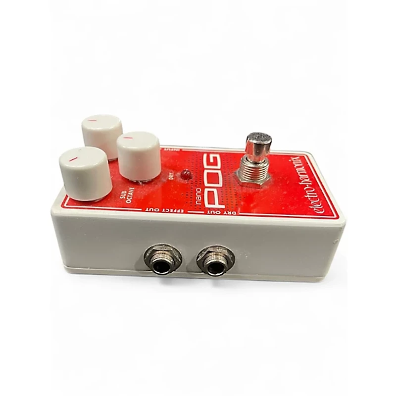 Used Electro-Harmonix Nano POG Polyphonic Octave Generator Effect Pedal