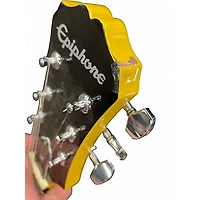 Used Epiphone Les Paul SL Yellow Solid Body Electric Guitar