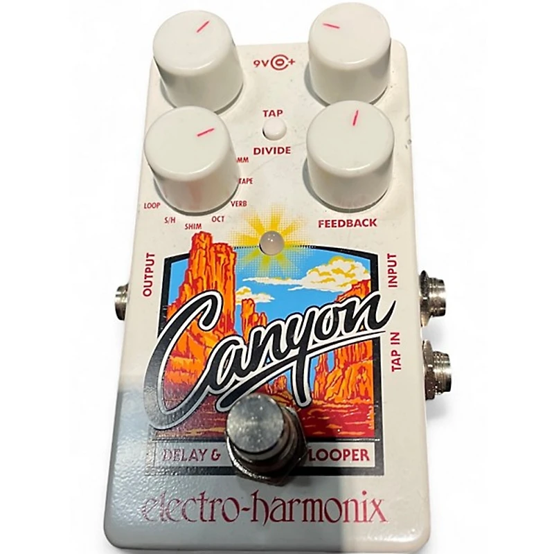 Used Electro-Harmonix Canyon Delay and Looper Effect Pedal